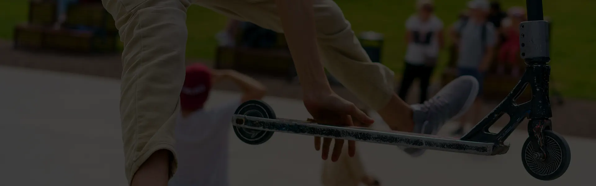 Une trottinette freestyle complète ou en kit